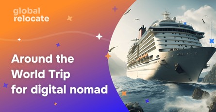 The first cruise for digital nomads has started