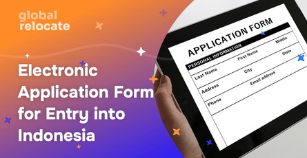When entering Indonesia, you are required to fill out an electronic form