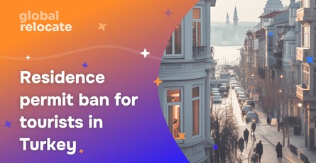 Turkey has refused to issue residence permits to tourists